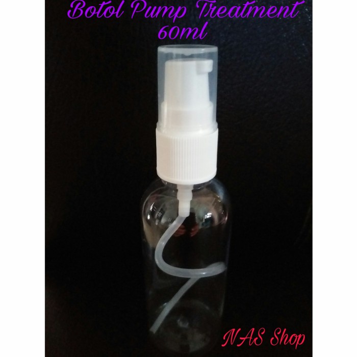 Make-Up-Kemasan- Botol Pump Treatment 60Ml / Botol Serum / Botol Sabun -Kemasan-Make-Up.