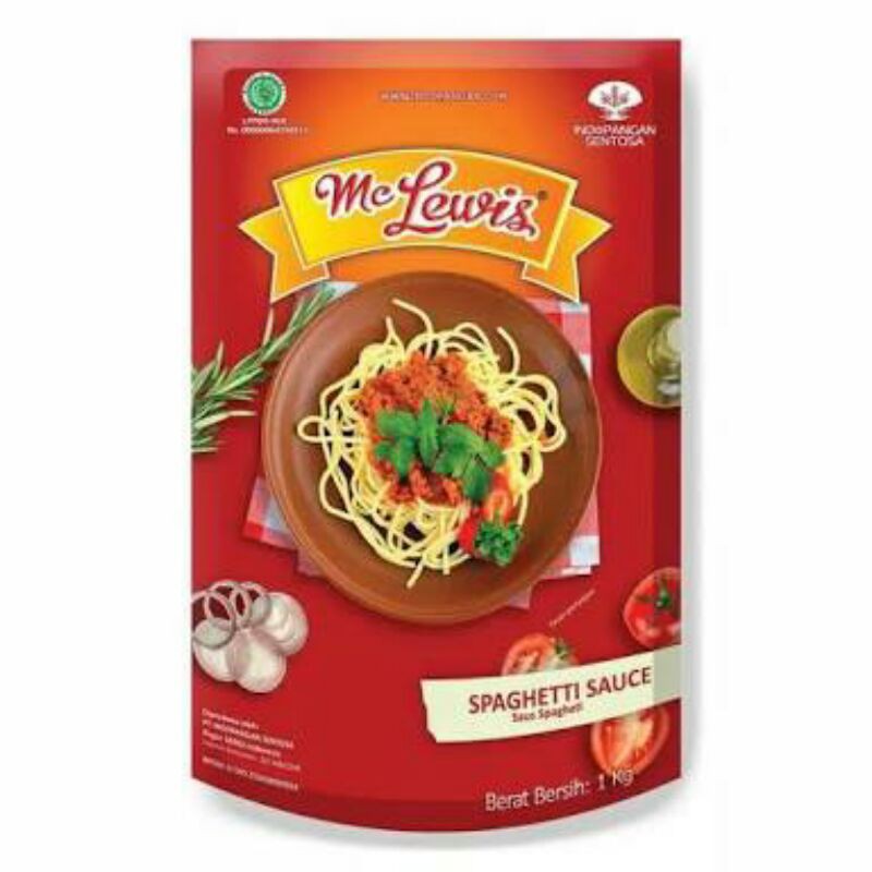 

mc Lewis saos spaghetti 1kg