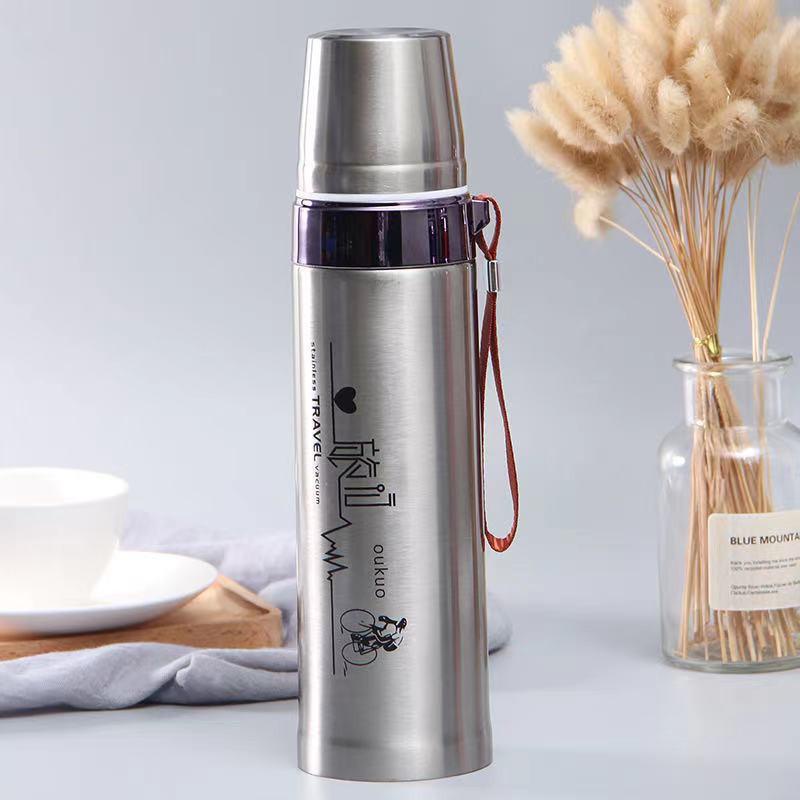 TOKO21GROSIR TERMOS TRAVEL 750ML/ BOTOL MINUM VACUUM FLASK STAINLESS 750/800 ML
