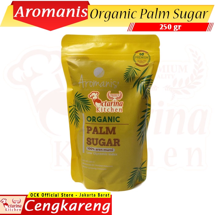 

Aromanis Palm Sugar 250 gr - Gula Aren Organic - Gula Merah Organik