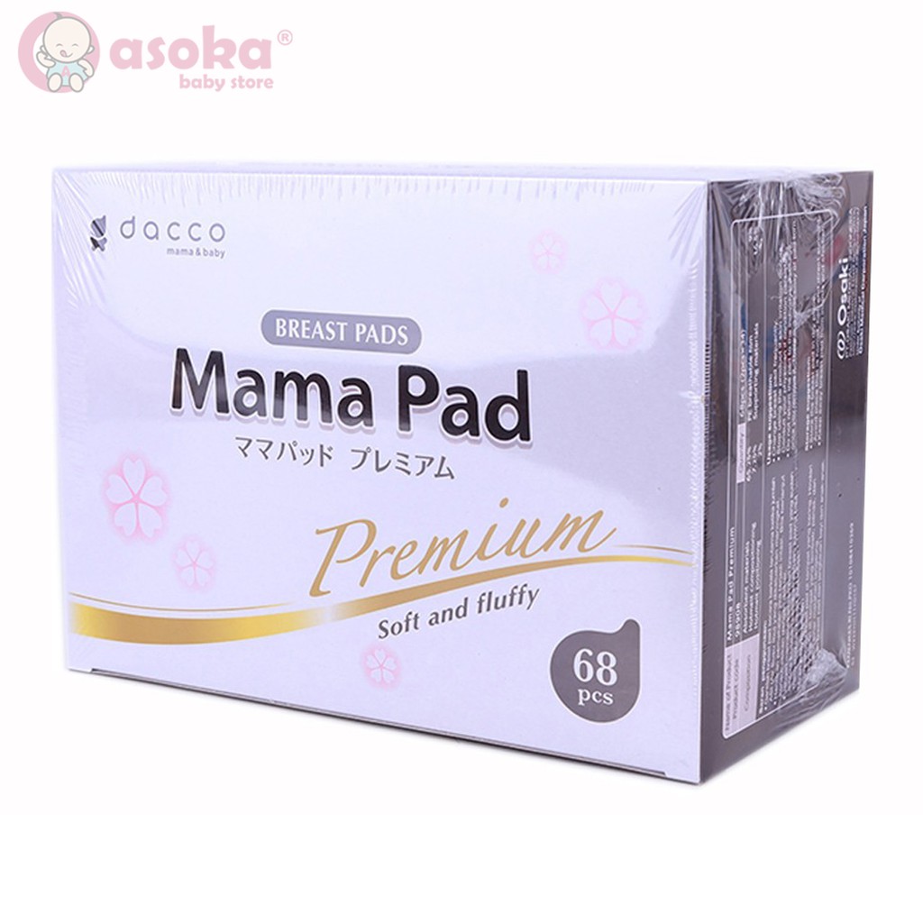 Dacco Mama pad Premium / Breastpad Mama Pad Premium isi 68 ASOKA