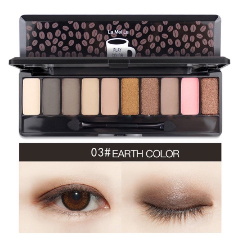 Lameila Eyeshadow Play Color Eyes 10 Color Perona Mata 3596