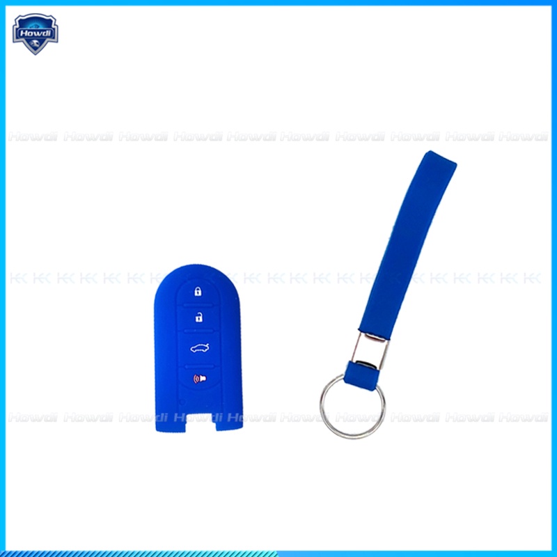 Cover Kunci Bahan Silikon Dengan Gantungan Kunci Untuk Perodua Bezza MYVI