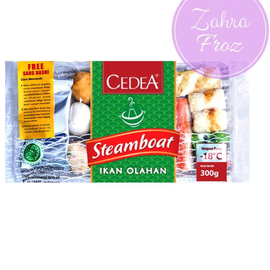 

Model Terkini IFQRU CEDEA STEAMBOAT 300 GR 500 GR 72 Super Promo
