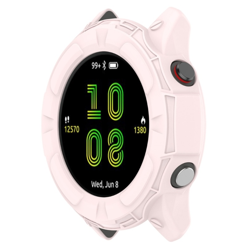 Btsg Smartwatch Bumper Cover Untuk forerunner 255S/255S Bingkai Pelindung Musik Untuk Case Half-Coverage Housing PC Untuk Shell