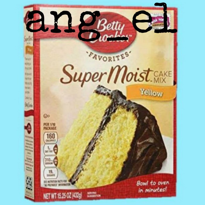 

BISA COD Betty crocker super moist cake mix YELLOW (432g)