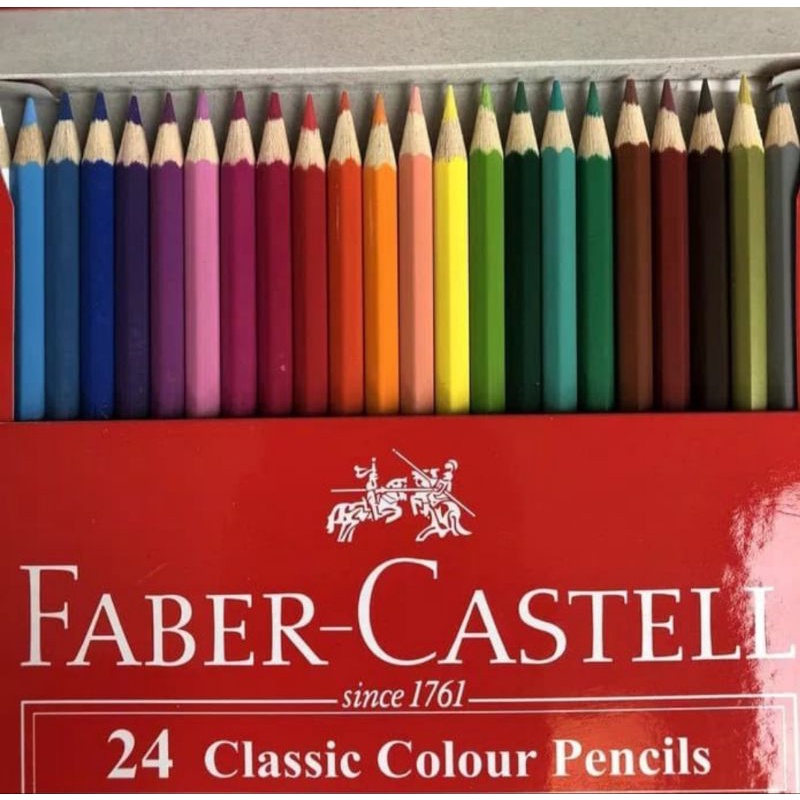 

PINSIL WARNA FABER CASTLE 24 WARNA