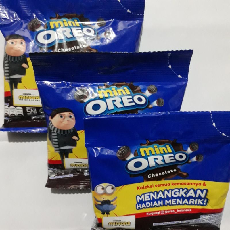 

OREO MINI Biskuit Sandwich Cokelat Oreo Mini 20,4gr Mini Oreo Biskuit Wafer 20 Gr Oreo Mini Biskuit Snack Oreo Original Biscuit Oreo Oreo Coklat yapsnack001