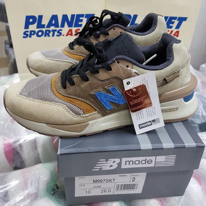 Sepatu New Balance Original Made In Usa - krem, 43