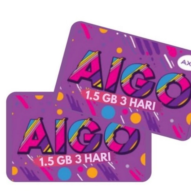 vocer Axis 1.5 GB+0,5 Lokal 3 hari