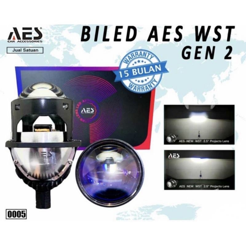 New PROJECTOR BILED NEW AES WST 2.5 INCH BLUELENS ORIGINAL New