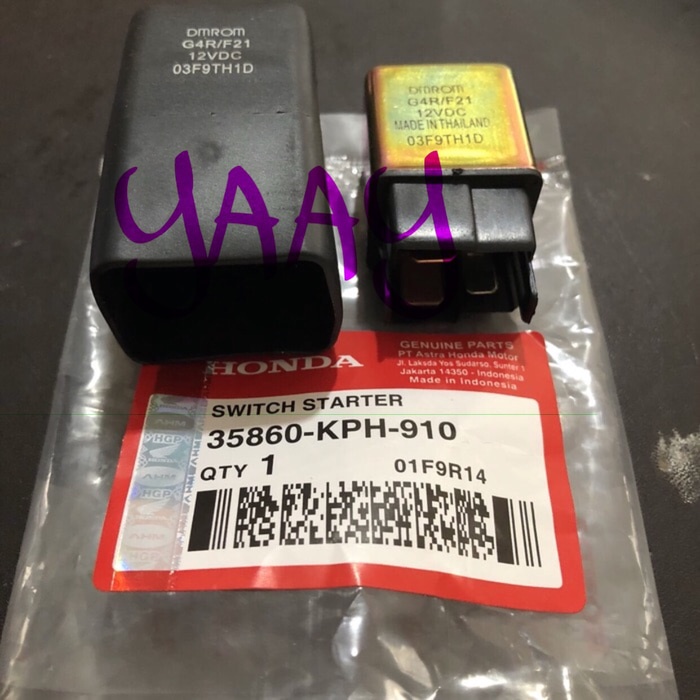 KPH BENDIK STATER SWITCH STARTER RELAY BENDIX MOTOR KHARISMA SUPRA X 125 BEAT VARIO 110 CW CBS