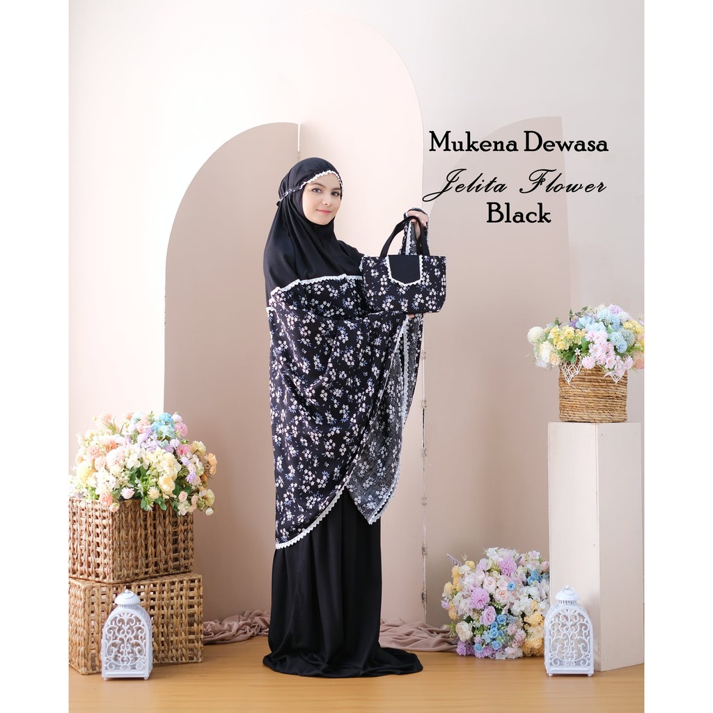 Mukena Dewasa Rayon Traveling Jelita