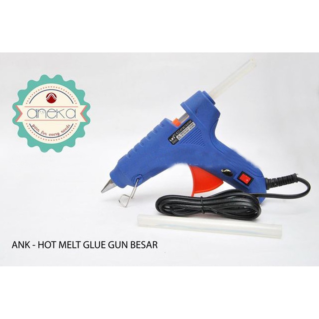 Tembakan (Glue Gun) ANK Lem Lilin Besar ON/OFF 60 W