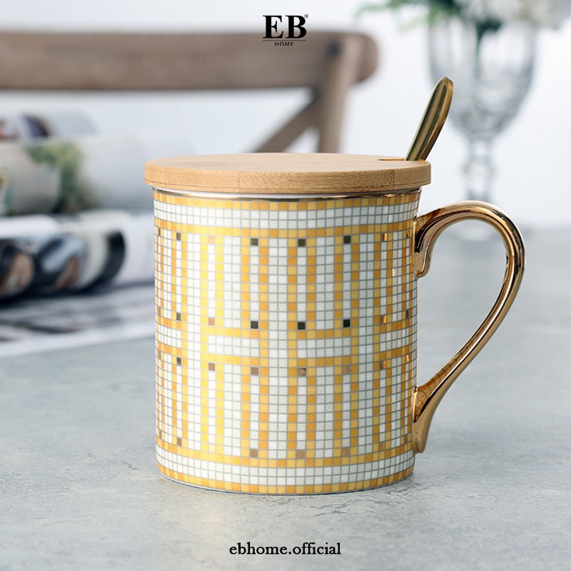 Gelas Keramik Cantik / Gelas Keramik Mewah / Luxury Mug Set 41/5