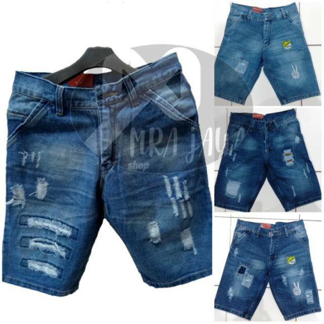 Celana pendek sobek l celana sobek Shopee Indonesia Celana pendek sobek l celana sobek Shopee Indonesia