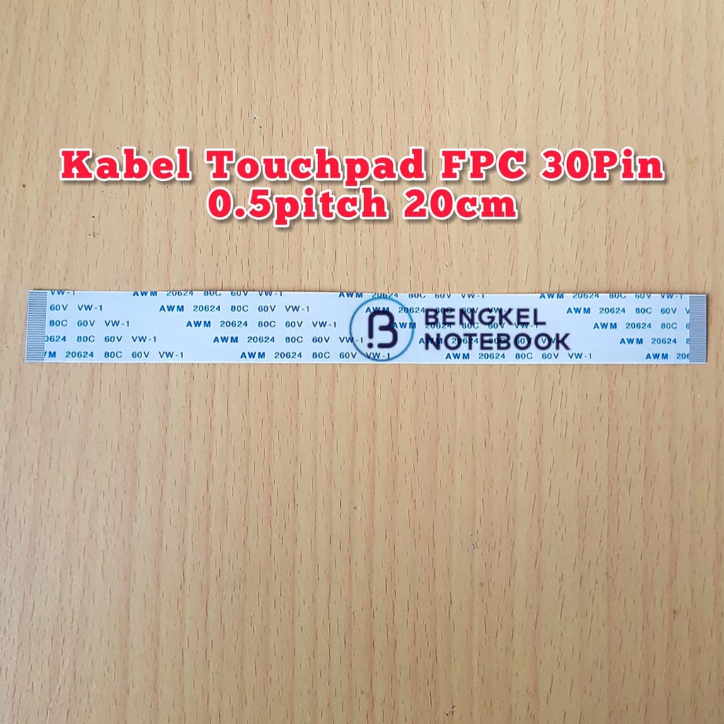 Kabel Touchpad FPC 30pin 0.5pitch 20cm