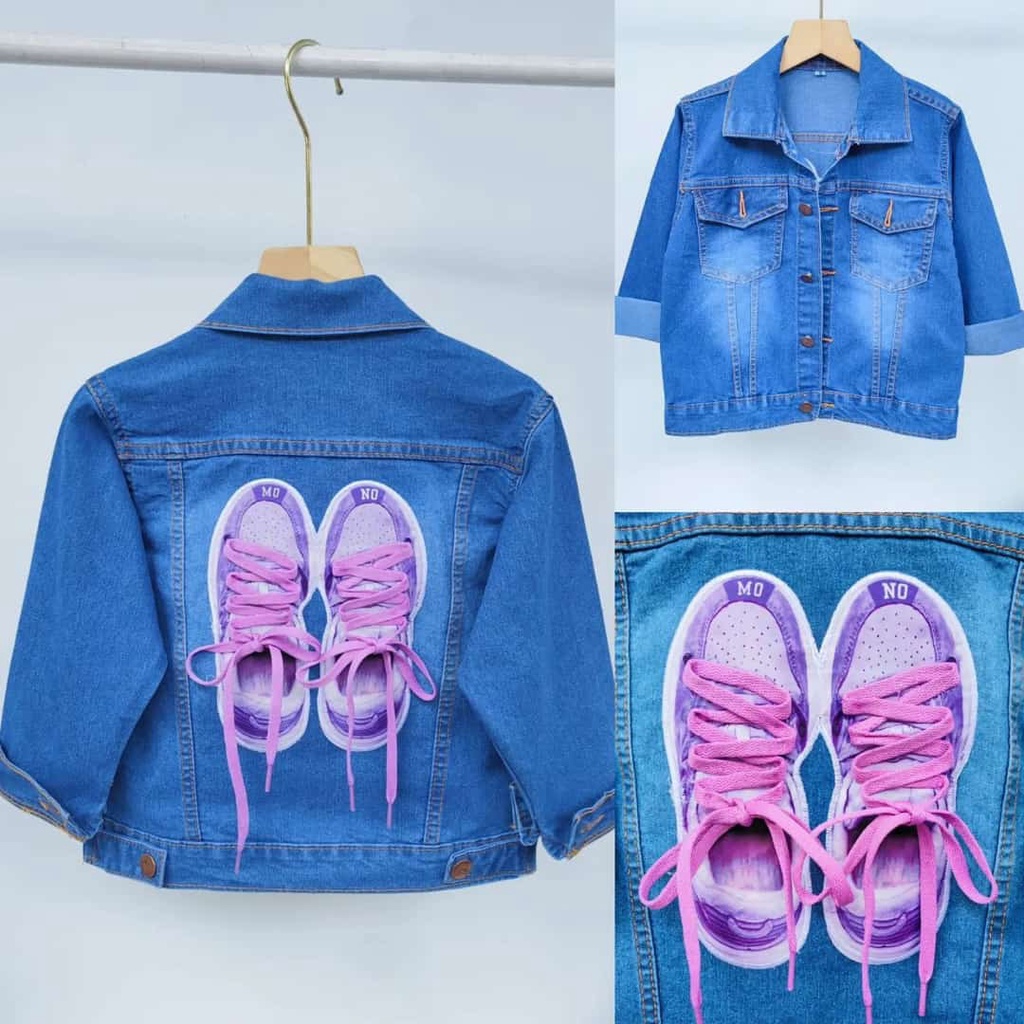 Jaket Jeans Anak Perempuan 2th-15th