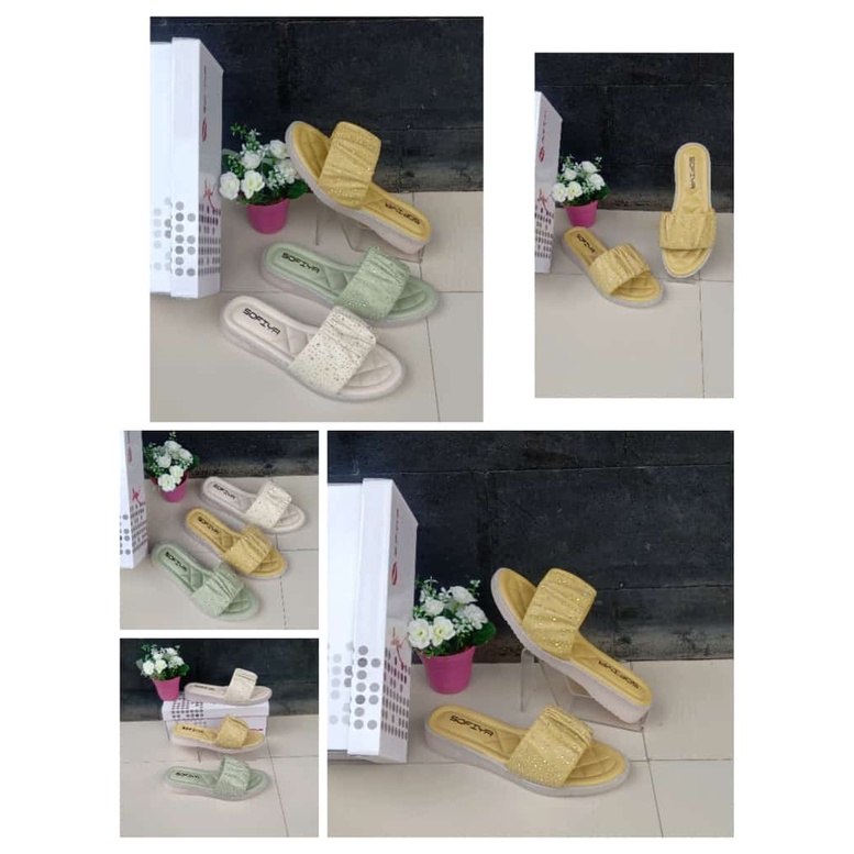 SANDAL SOFIYA B2028-1/SANDAL SOFIYA ORIGINAL/SANDAL WANITA MODEL TERBARU