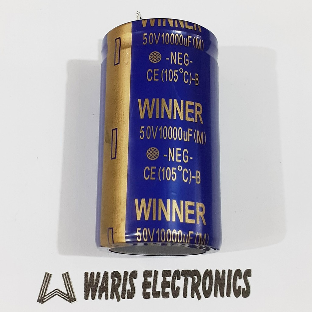 Elko Capacitor 10000 uF 50V Elco