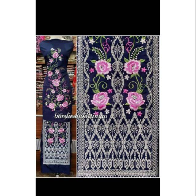 Bahan Baju Kurung Bordir