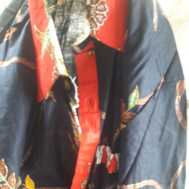 Kemeja Batik Jumbo 4l-5l Big Size Baju Hem Pria Batik Lengan Panjang Nr-jy