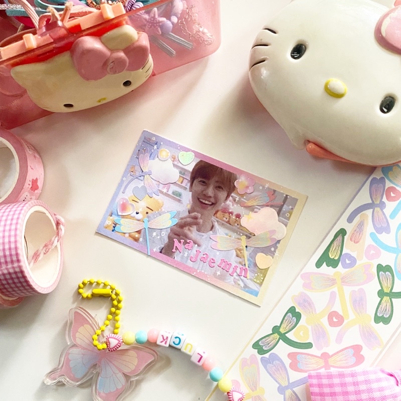 

Pastel Dragonfly Deco Sticker (Kiss Cut)
