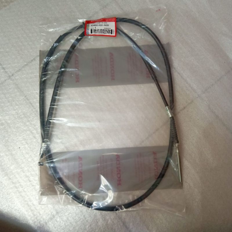 43450K81N20 CABLE COMP RR BRK/KABEL REM BELAKANG/BEAT FI 2017
