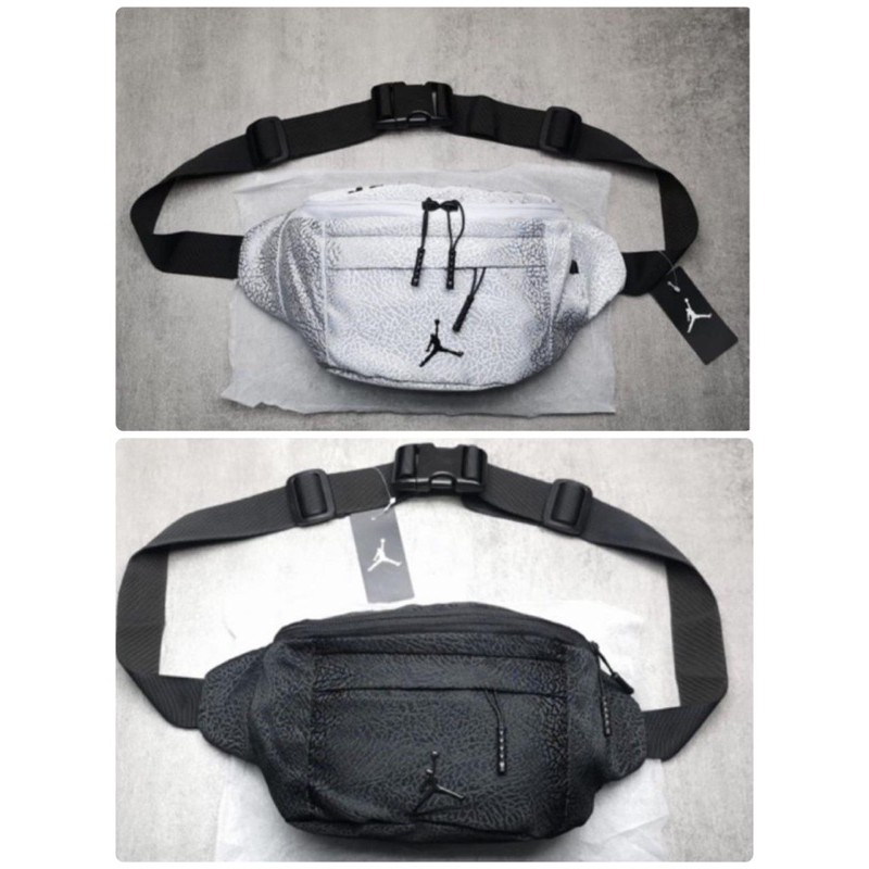 WAISTBAG AIR JORDAN LEATHER PU / TAS JORDAN / WAISTBAG JORDAN