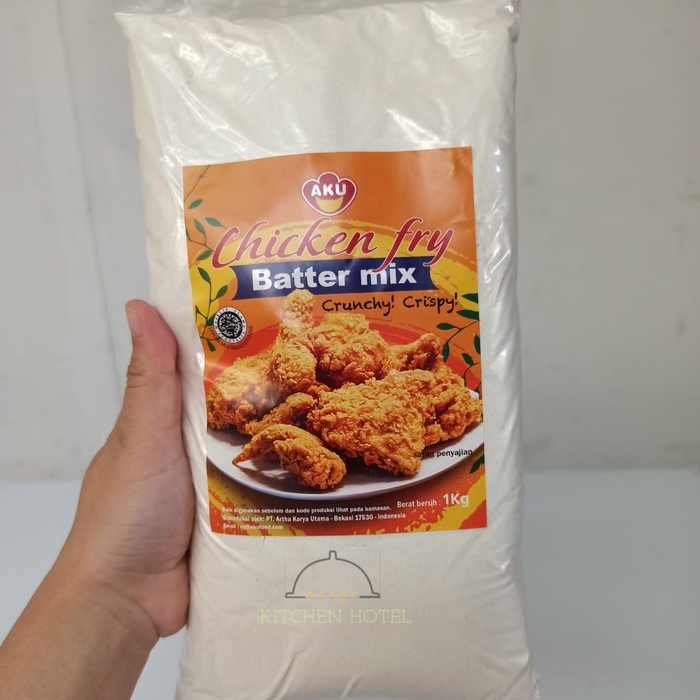 

PROMO AKU TEPUNG BUMBU CRISPY 1 kg | CHICKEN FRY BATTER MIX | TEPUNG KRISPY