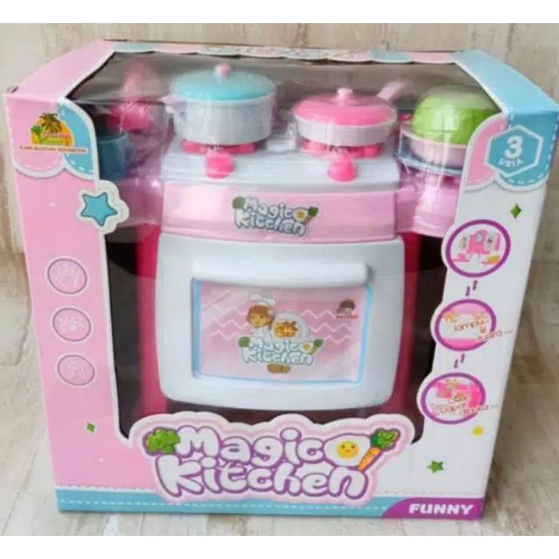 kitchen set anak / mainan anak magic kitchen