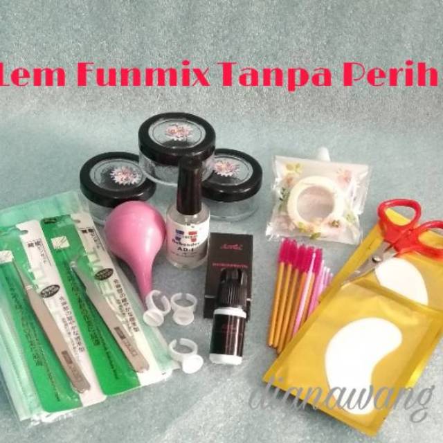 Paket Lengkap Eyelash Extension/Paket Tanam Bulumata/ Eyelash Extension