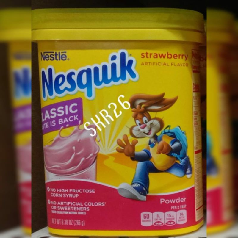 

Nesquik Classic Strawberry Nestle 285gr