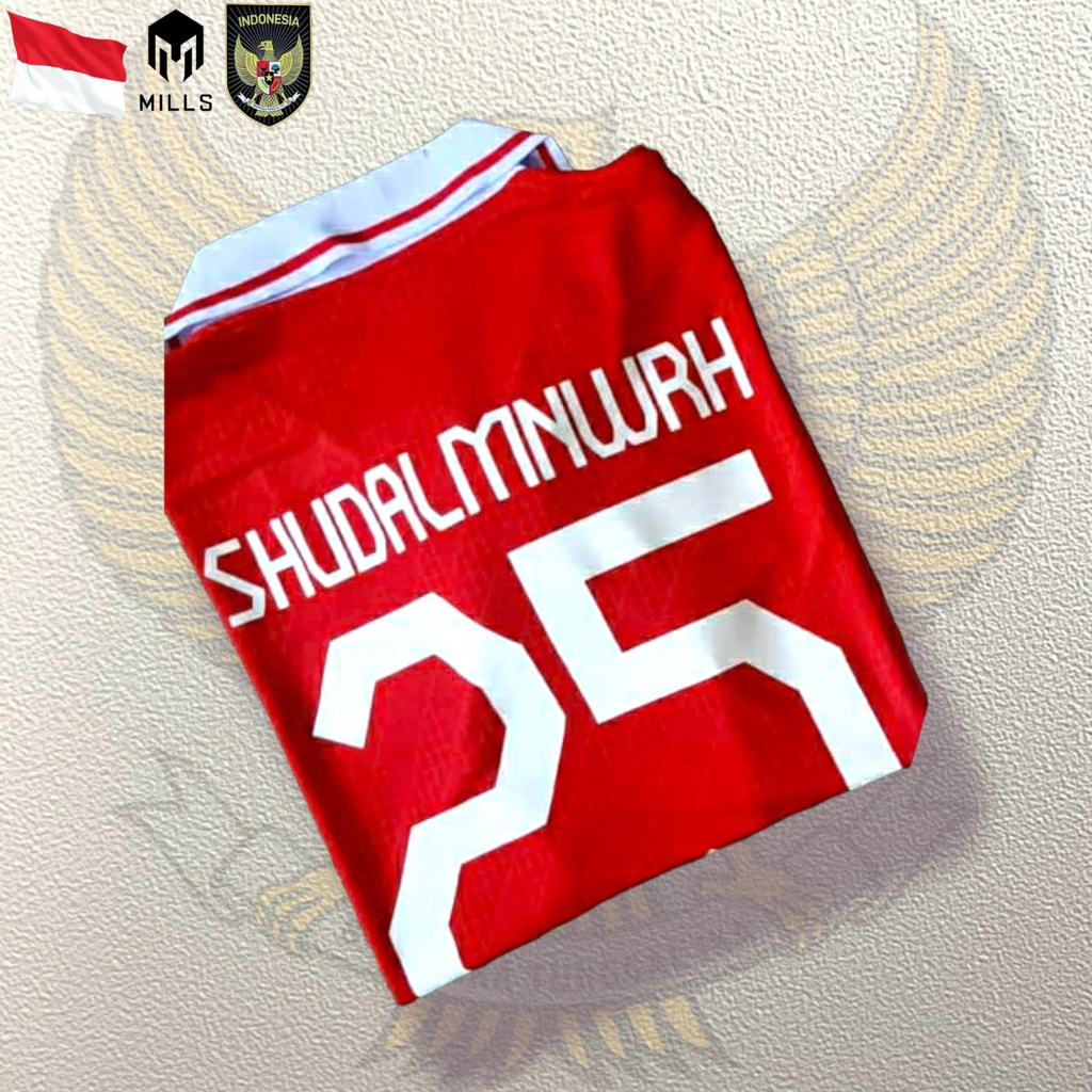 Jersey timnas indonesia terbaru logo timbul grad3 or1 2022