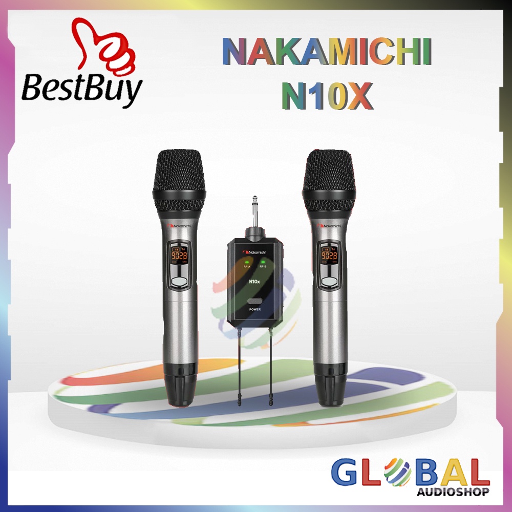Microphone Wireless Nakamichi N10X Mic N-10x