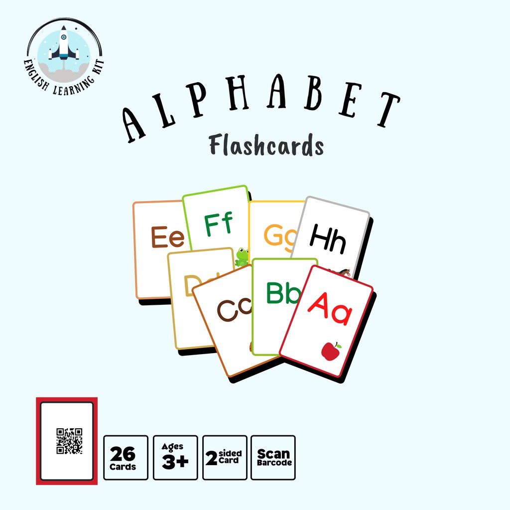 

Flashcard Alphabet in English
