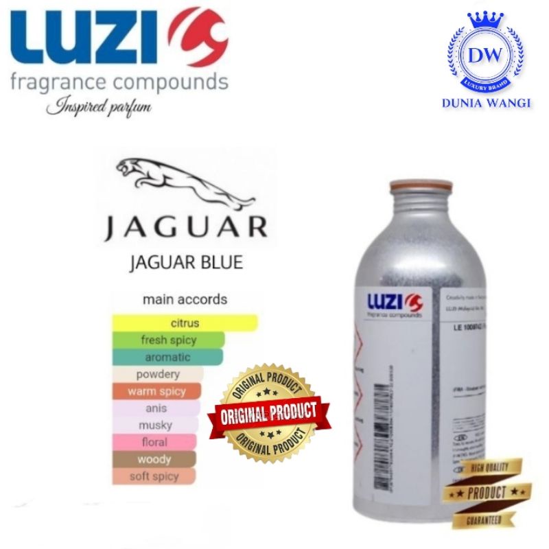 BIBIT PARFUM MURNI | JAGUAR BLUE | LUZI | REPACK | 100ML - WS