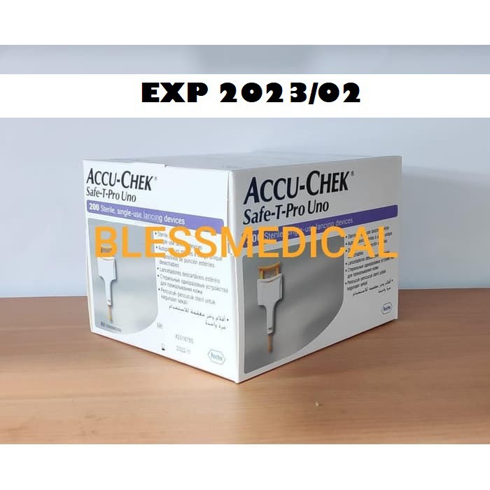 Lancet Accu-Chek Safe T Pro Uno (Isi 200)