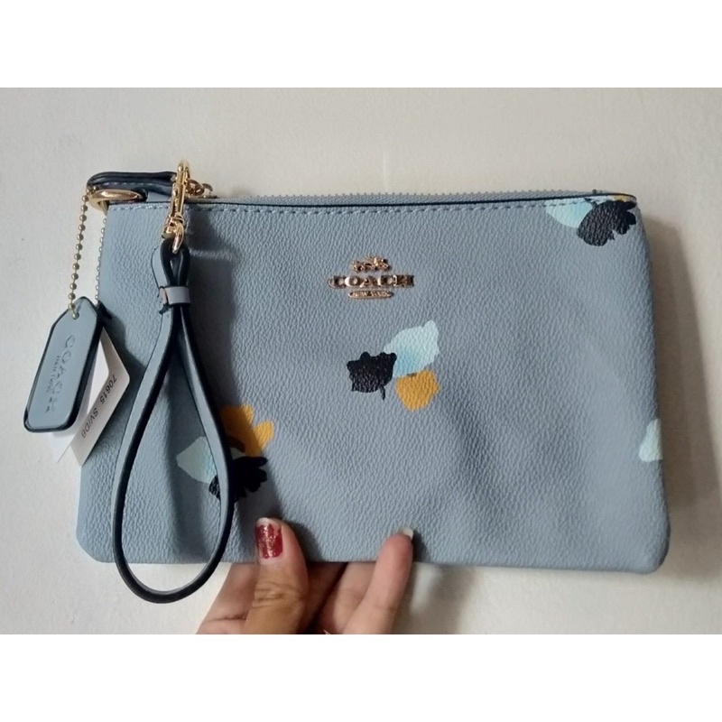 coach clutch hp pouch dompet import