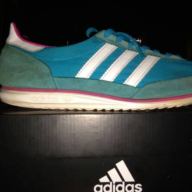 adidas sl72 baby blue