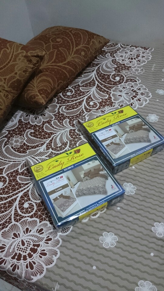 Sprei Lady Rose Flat King Ukuran 180x200 Banyak Motif