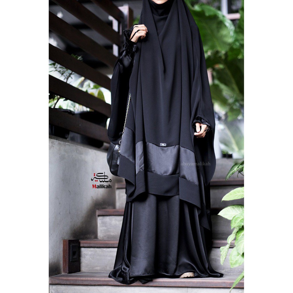FRENCH KHIMAR SET ASH SHAHANIYYAH | HIJAB SYARI POLOS MALIKAH