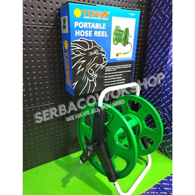 Tora Hose Reel Gulungan Selang 50 Meter Taman Tanaman Berkebun Murah Kode 120