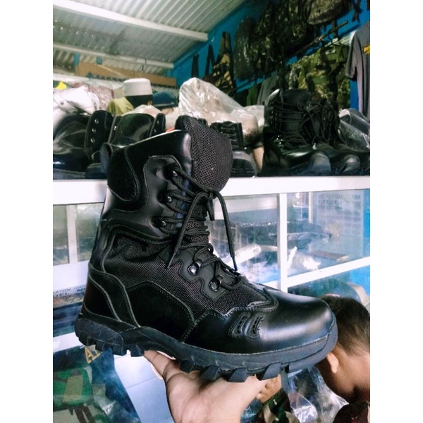 sepatu pdl Arhanud jatah TNI/sepatu pdl jatah TNI