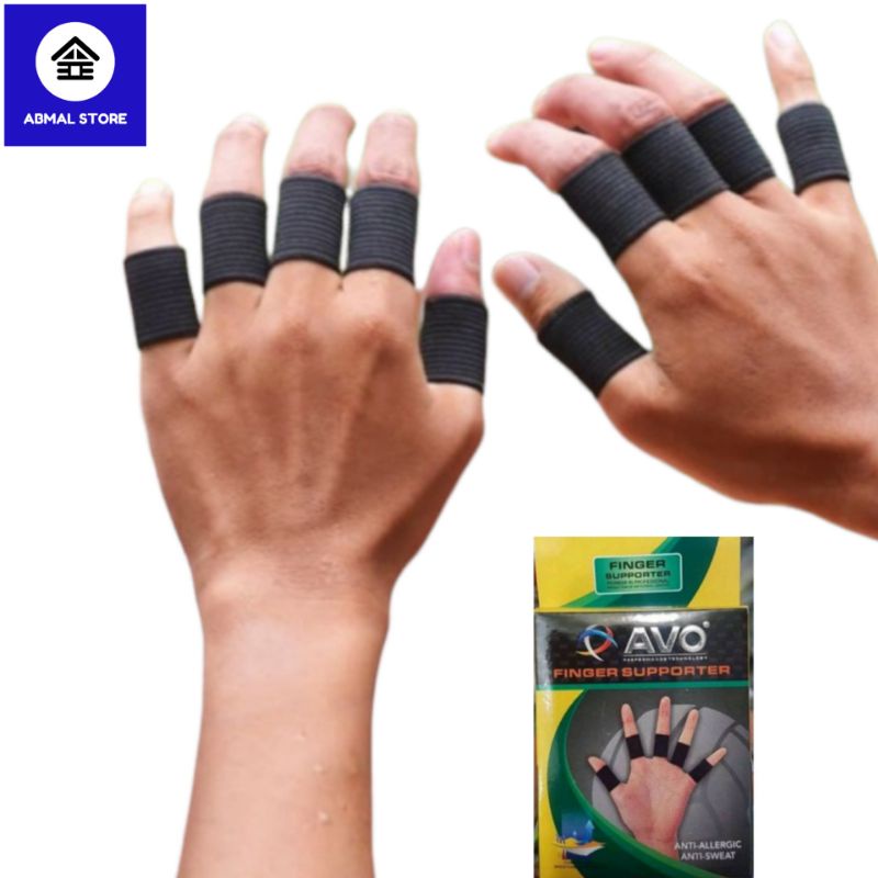 Finger Band AVO/Finger Support AVO Isi 10 pcs ORI