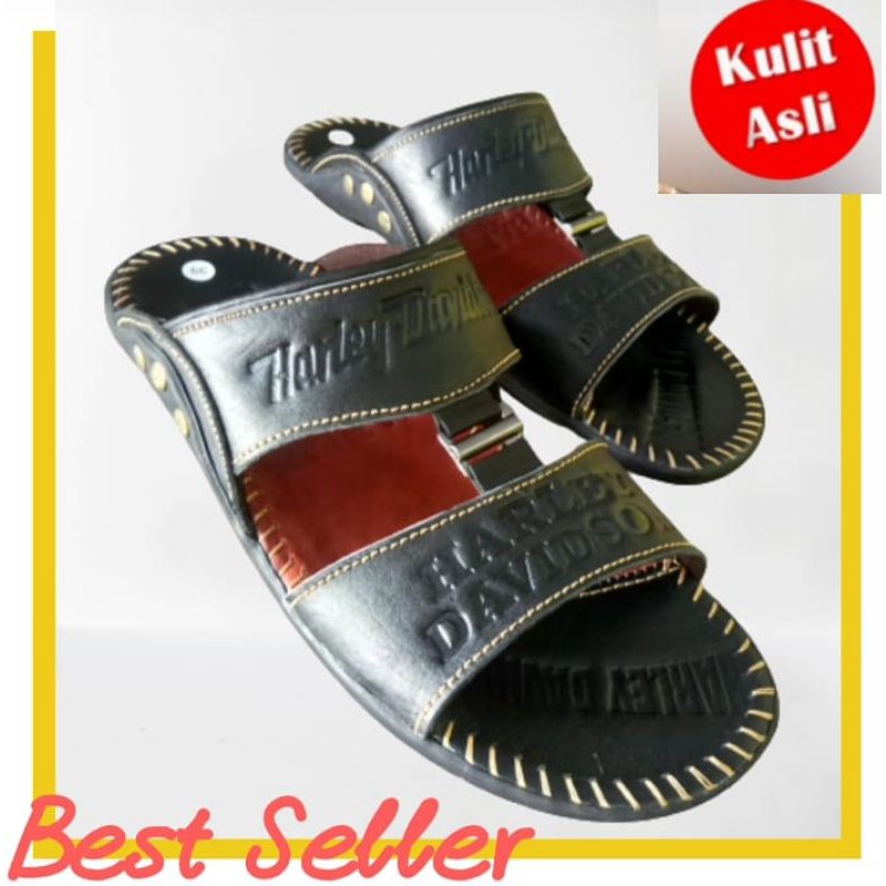 Sandal Kulit pria original 100% terbaru