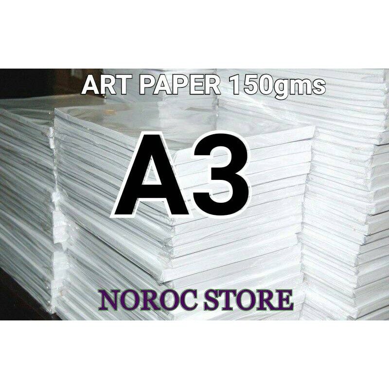 

Art Paper 150gsm A3