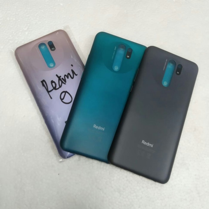 Backdoor Back Door Tutupan Baterai Belakang Xiaomi Redmi 9