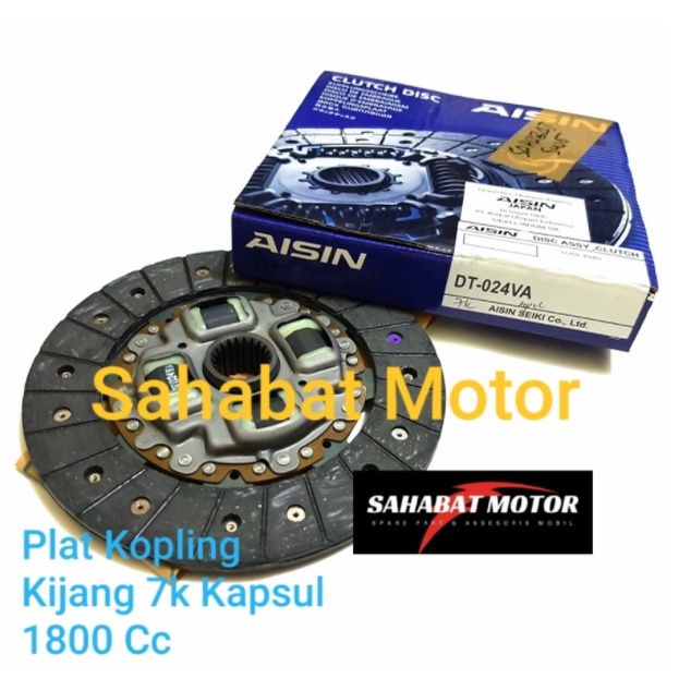 KOPLING SET KIJANG KAPSUL 7K KIJANG EFI 1.800 CC ORIGINAL AISIN