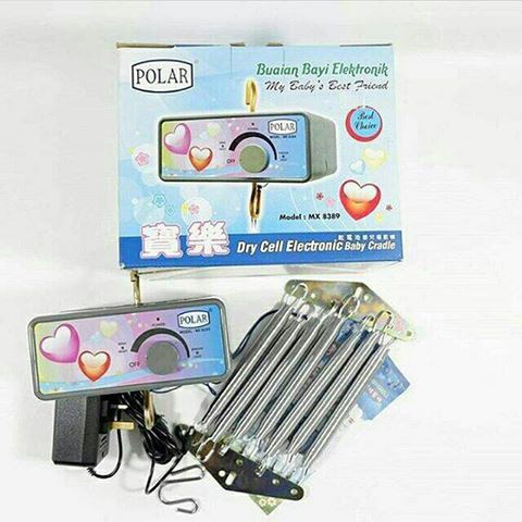 POLAR Ayunan Bayi  B Elektrik Otomatis Dengan Per Ayun